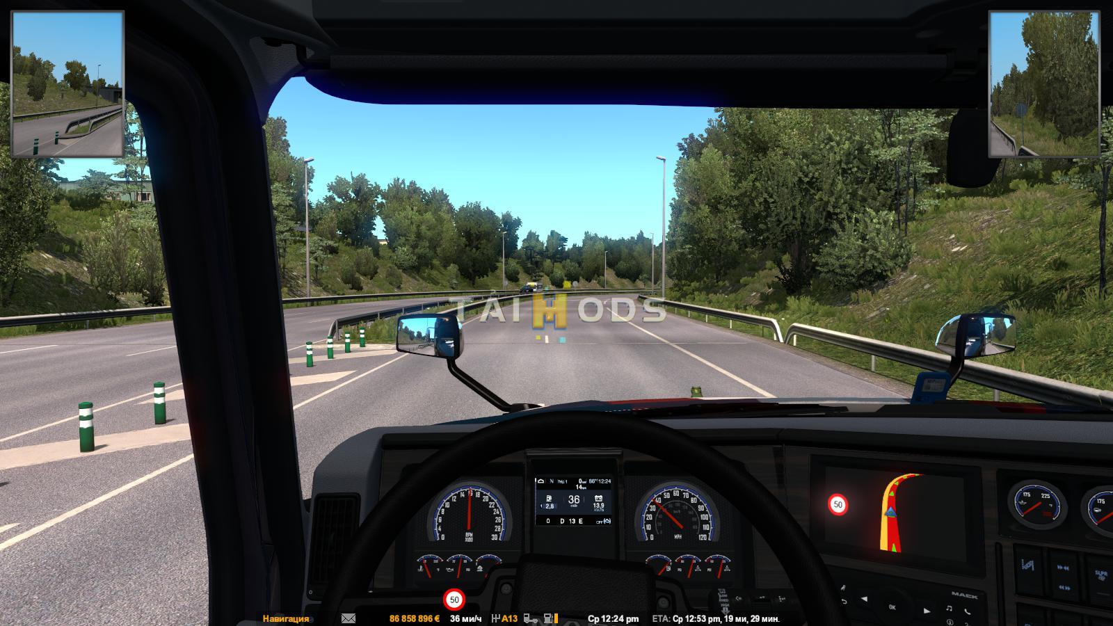 ETS2 - Mack Anthem Truck (1.37.x)