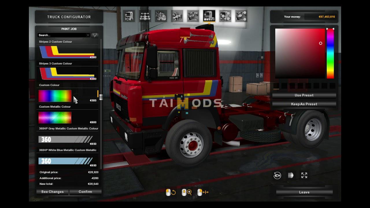 ETS2 - Iveco Turbostar Truck (1.36.x)