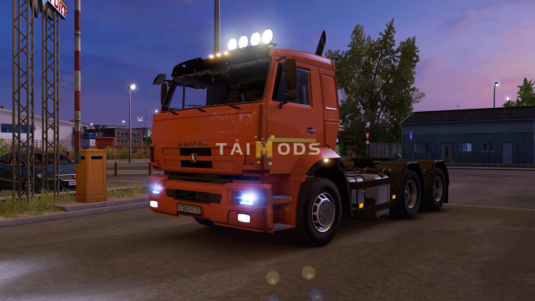 ETS2 - Kamaz 5360 / 53602 / 5480 / 6460-73 Truck (1.36.x)