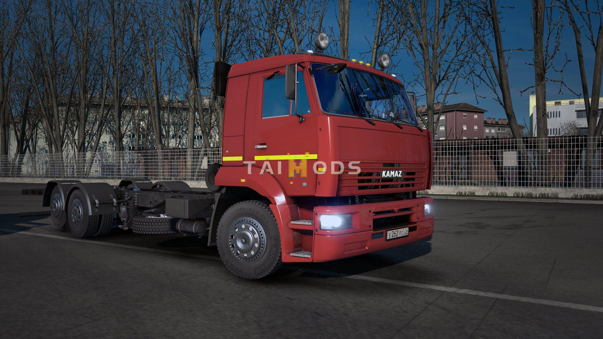 ETS2 - Kamaz 5360 / 53602 / 5480 / 6460-73 Truck (1.36.x)