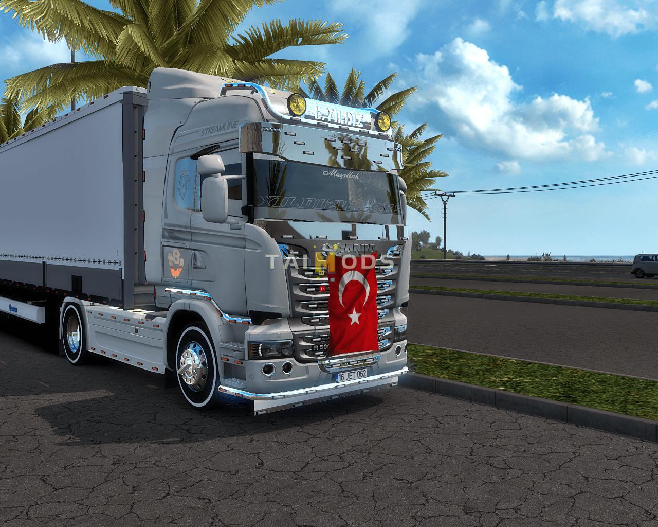 ETS2 - Scania R500 Turkish Style (1.36.x)