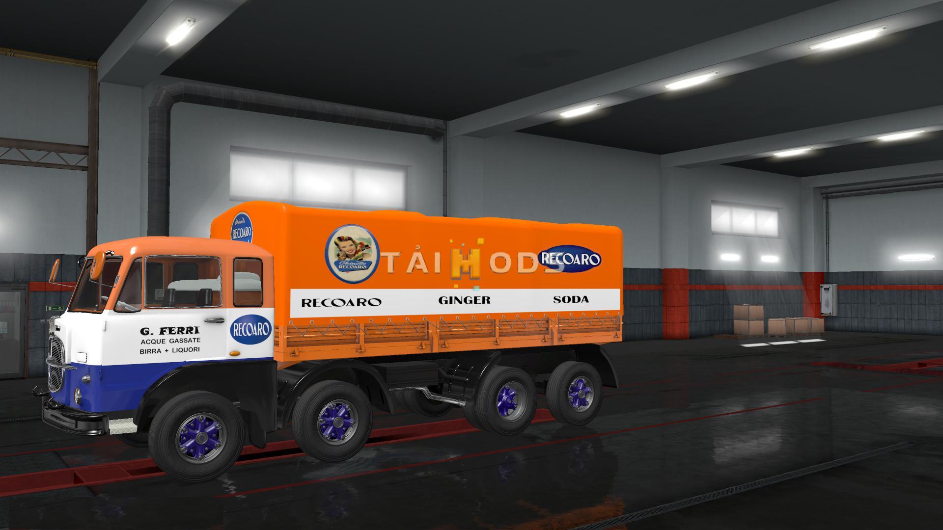 ETS2 - Fiat 690 + Recoaro Bibite Skin (1.36.x)