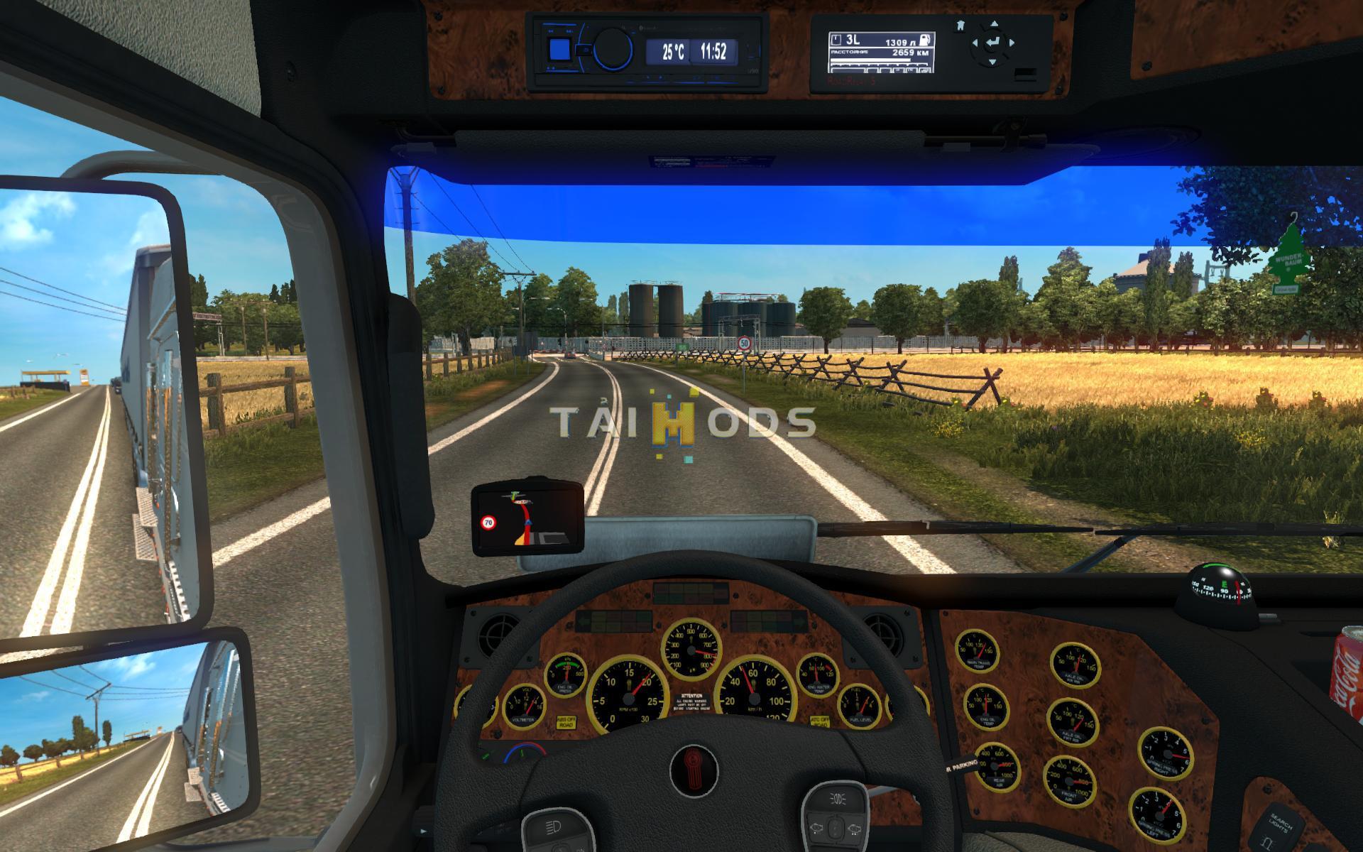 ETS2 - Kenworth K200 Truck V14.5 (1.36.x)