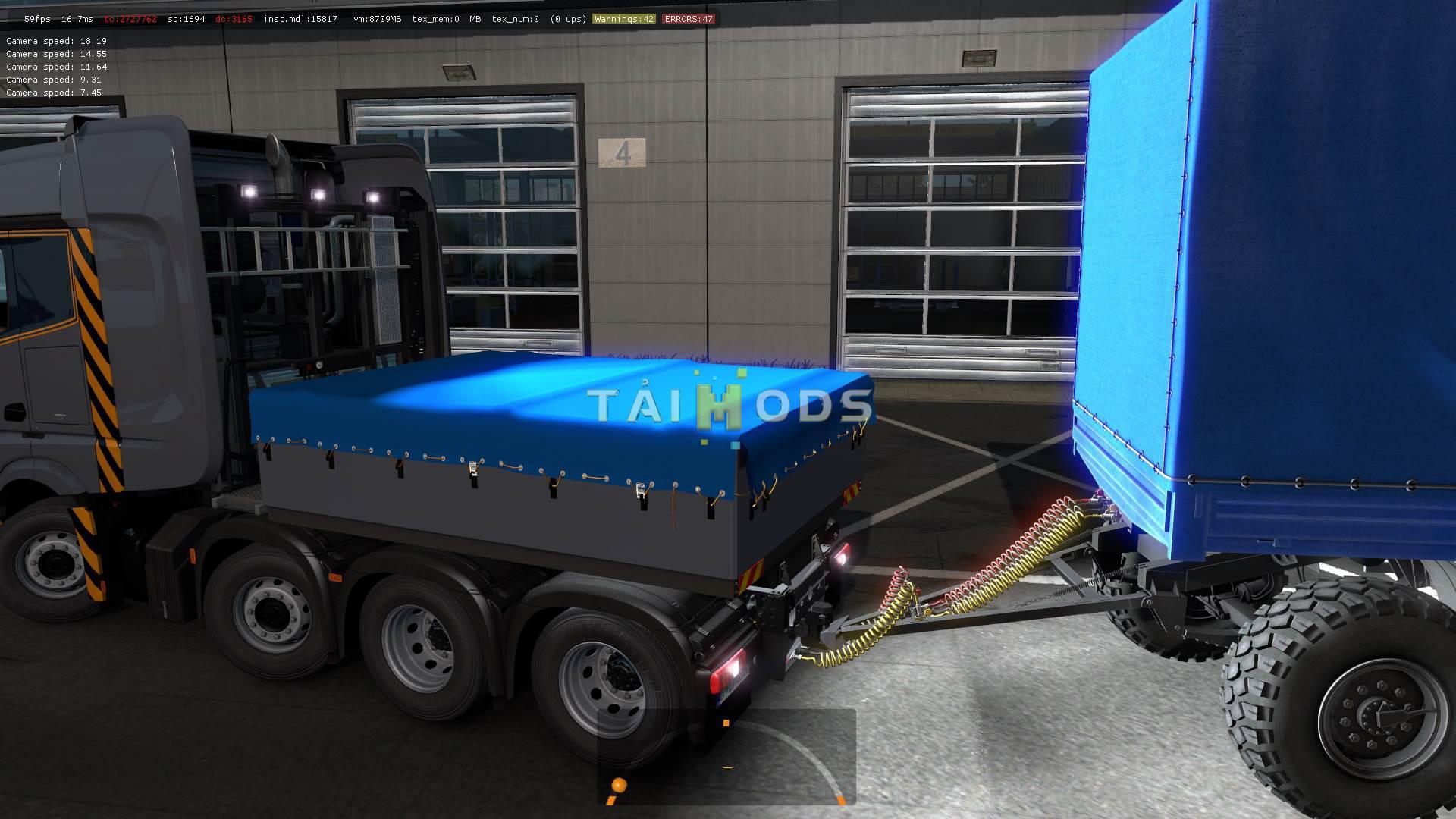 ETS2 - Mercedes-Benz Actros 2014 Heavy Chassi 8x4 (1.36.x)