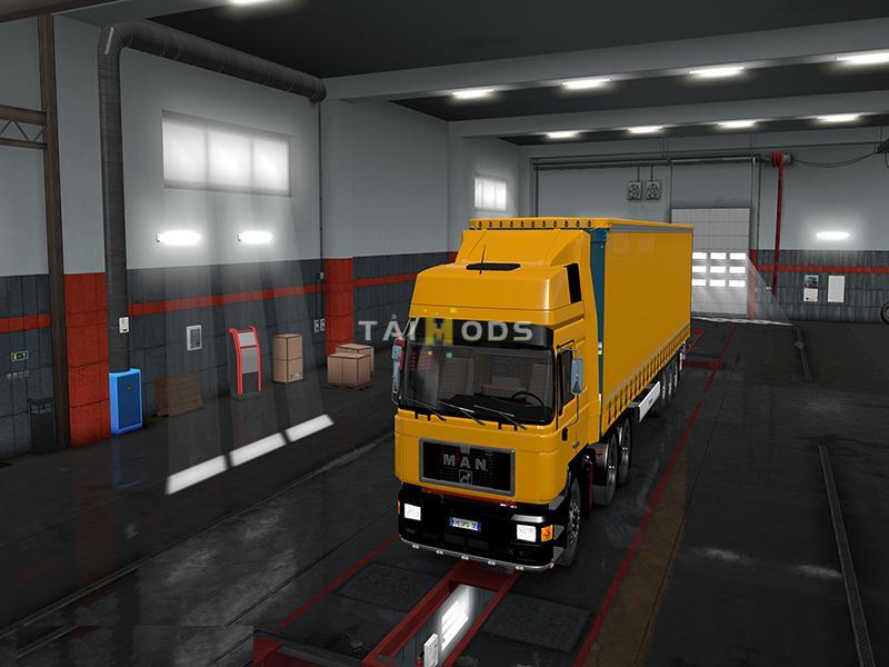 ETS2 - Man F90 Rework Truck V1.1 (1.36.x)