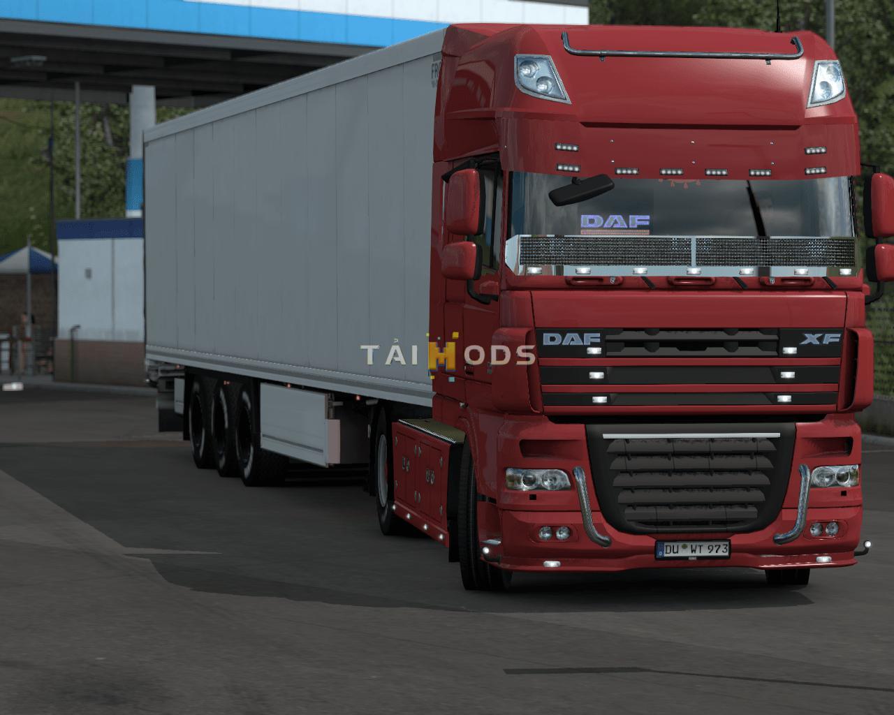 ETS2 - Daf Xf 105 Reworked Truck V1.0 (1.36.x)