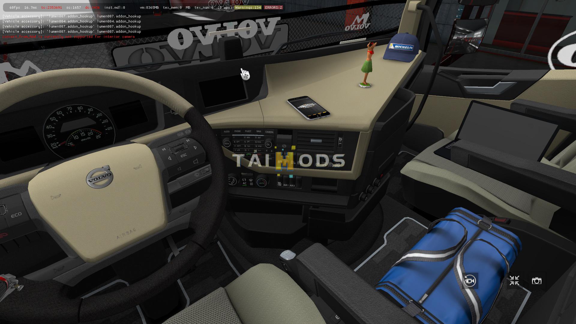 ETS2 - Volvo FH 2012 Tuning Pack V2.0 (1.36.x)