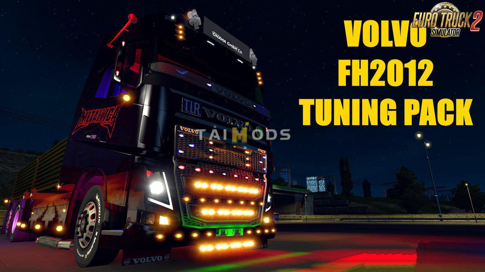 ETS2 - Volvo FH 2012 Tuning Pack V2.0 (1.36.x)