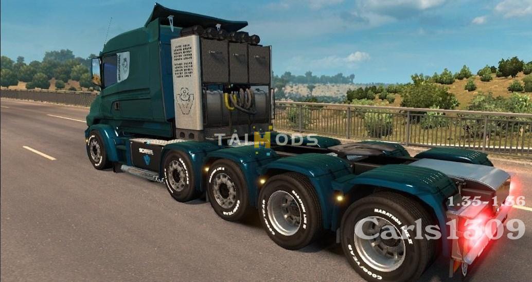 ETS2 - Scania Illegal T Truck V2.0 (1.36.x)