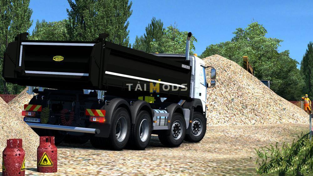ETS2 - Volvo FMX Kipper Rework Truck V1.1 (1.36.x)