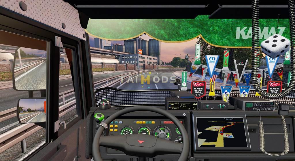 ETS2 - KamAZ 6460 Turbo Diesel Truck (1.36.x)