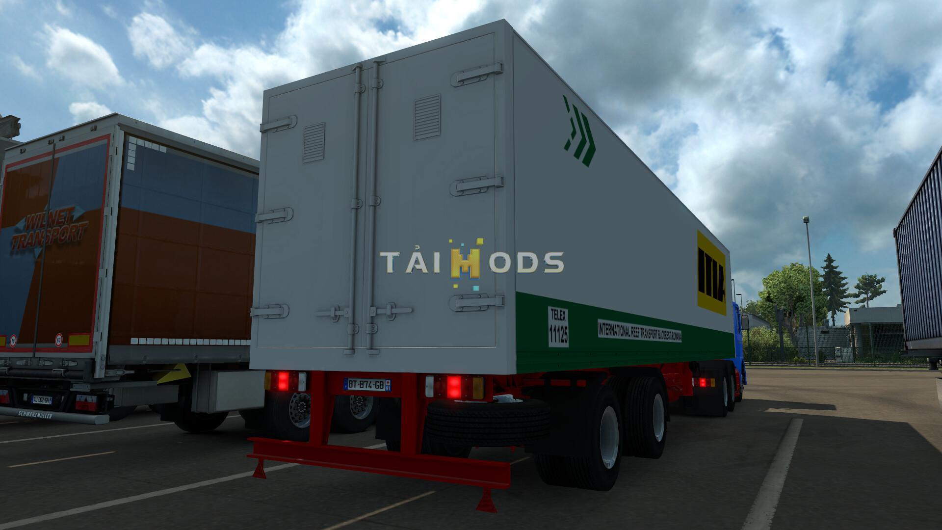 ETS2 - Roman Diesel Truck And Trailer V1.1 (1.36.x)