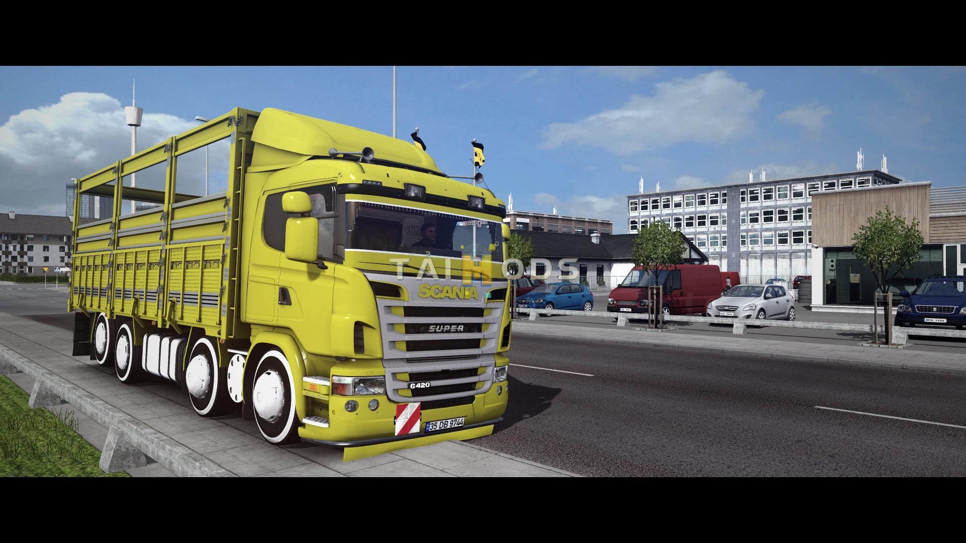 ETS2 - Scania G420 8x2 Truck V1.0 (1.36.x)