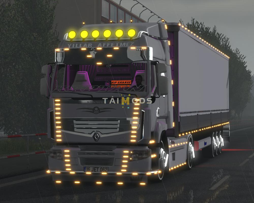 ETS2 - Renault Premium Kaptan V2.0 (1.36.x)