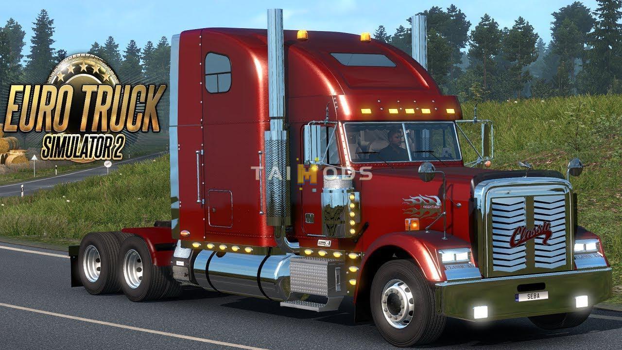 ETS2 - Freightliner Classic Xl Truck V2.0 (1.36.x)