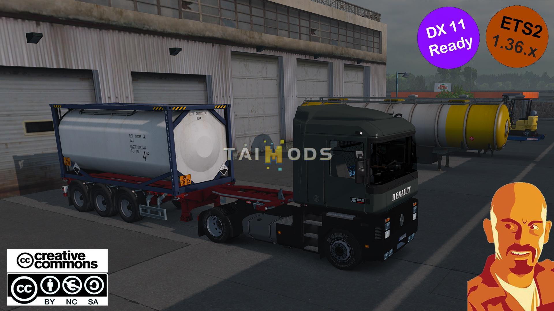 ETS2 - Renault Ae Magnum Truck (1.36.x)