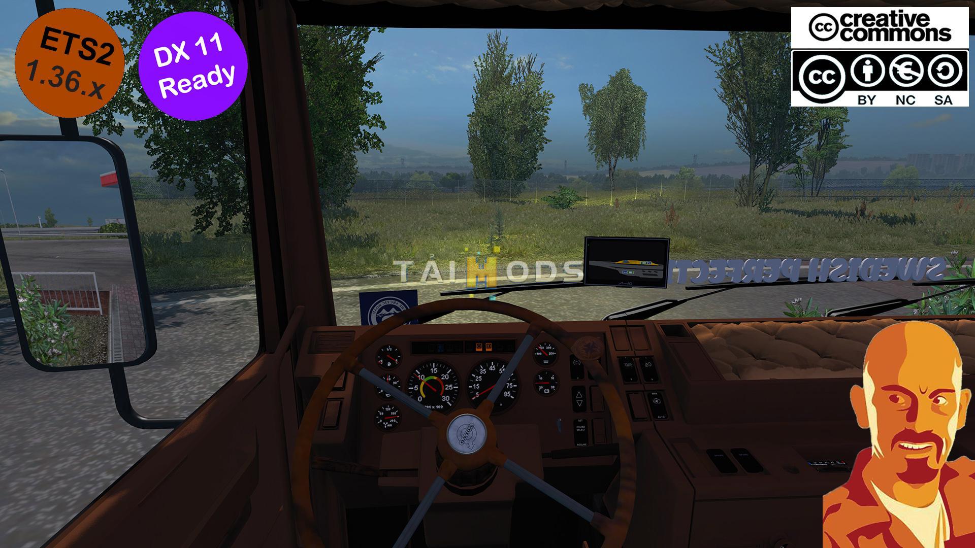 ETS2 - Volvo F16 6x2 Custom Truck (1.36.x)