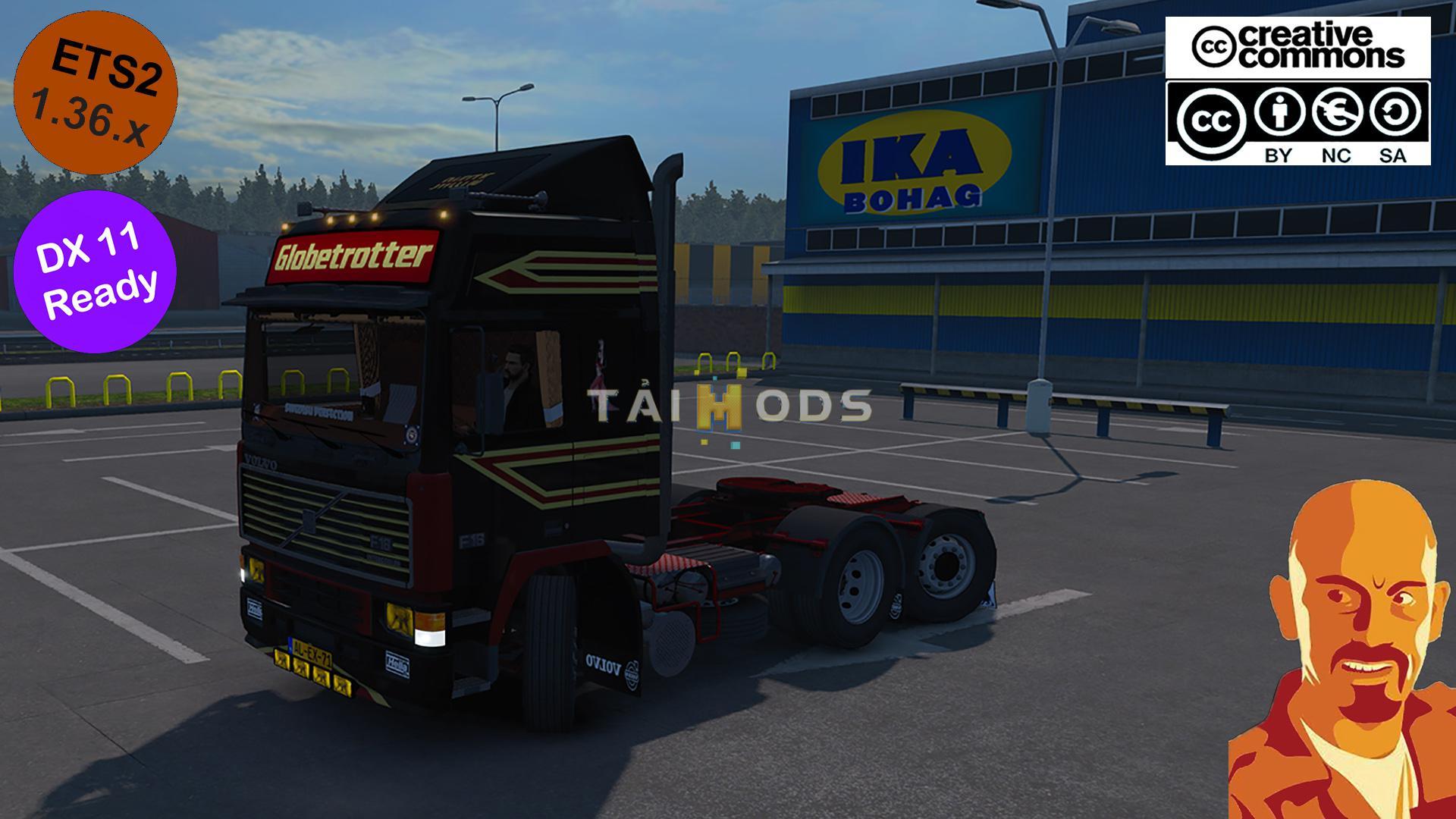 ETS2 - Volvo F16 6x2 Custom Truck (1.36.x)