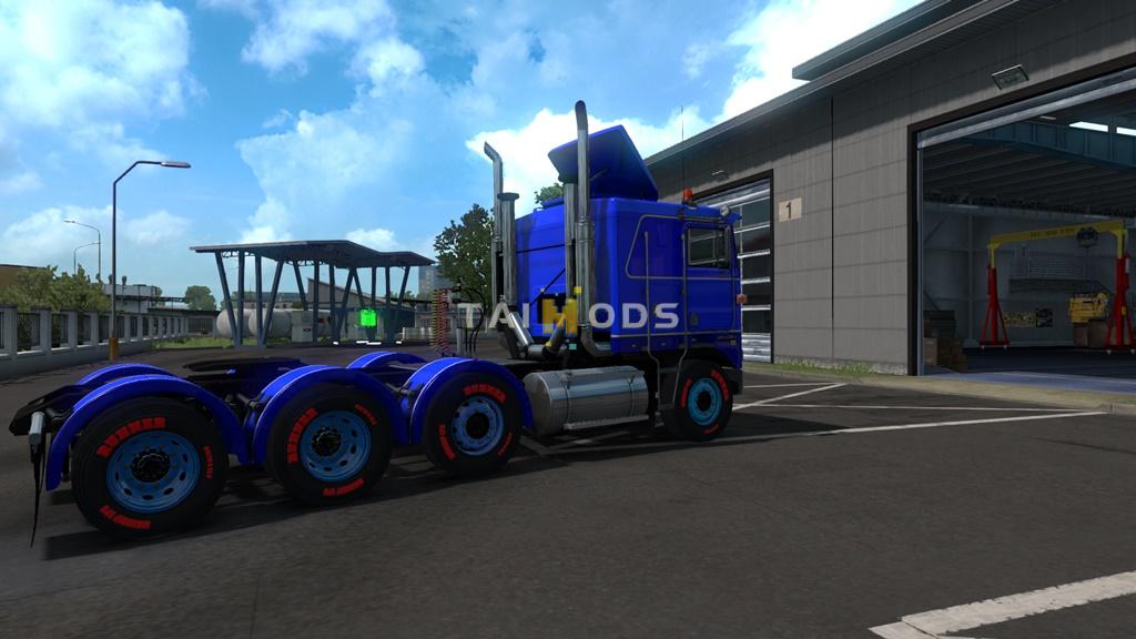 ETS2 - Kenworth K100E Truck V1.1 (1.36.x)