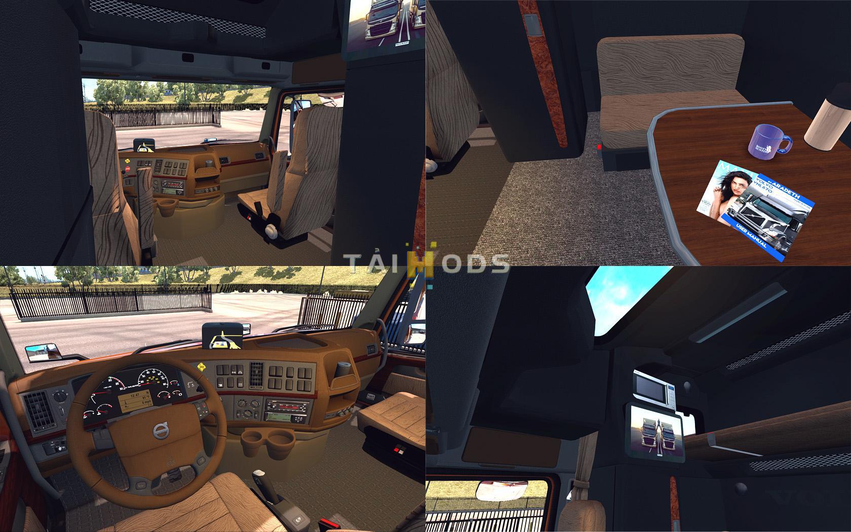 ETS2 - Volvo VNL670 (Aradeth) Updated V1.6.2 (1.35.X)