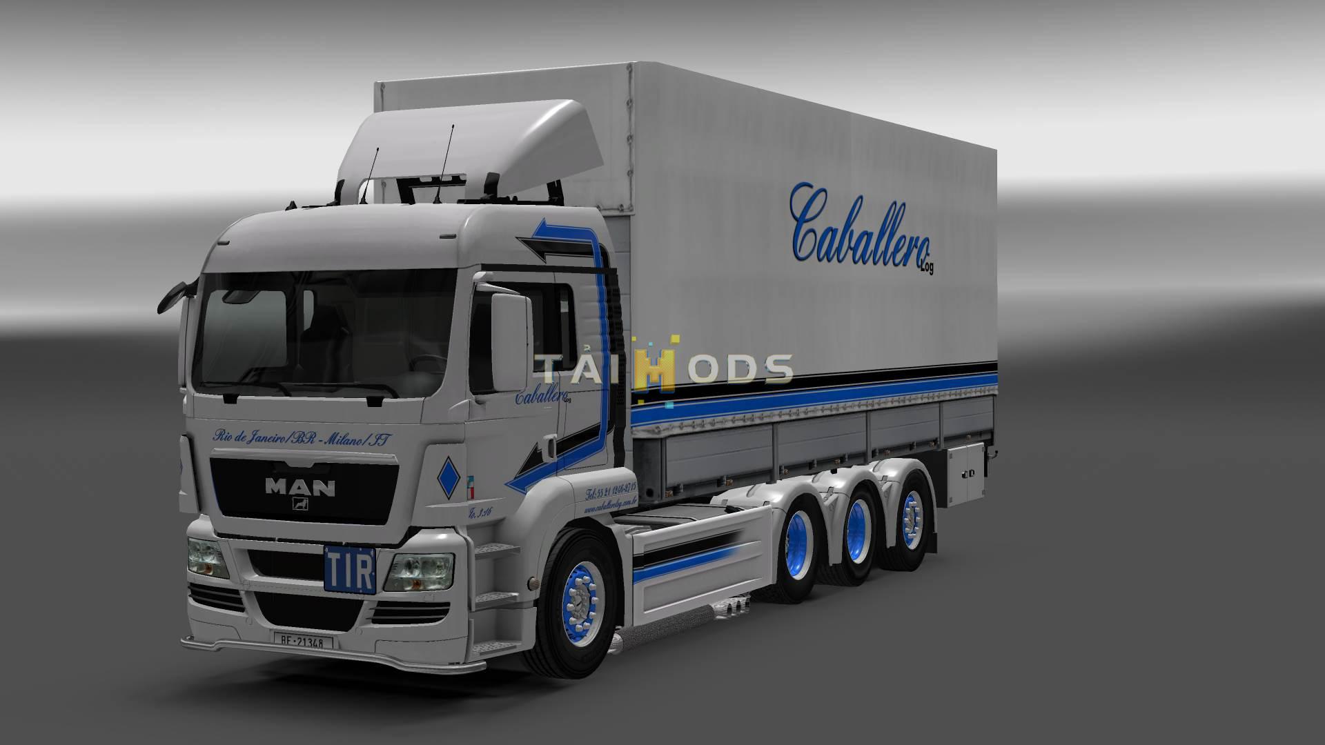ETS2 - Man Tgs Tandem (1.36.x)