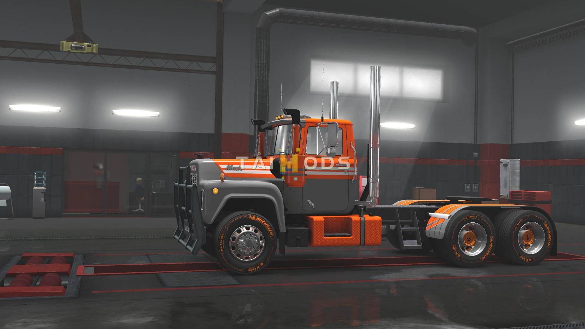 ETS2 - Mack R Series V1.4.1 (1.36.x)