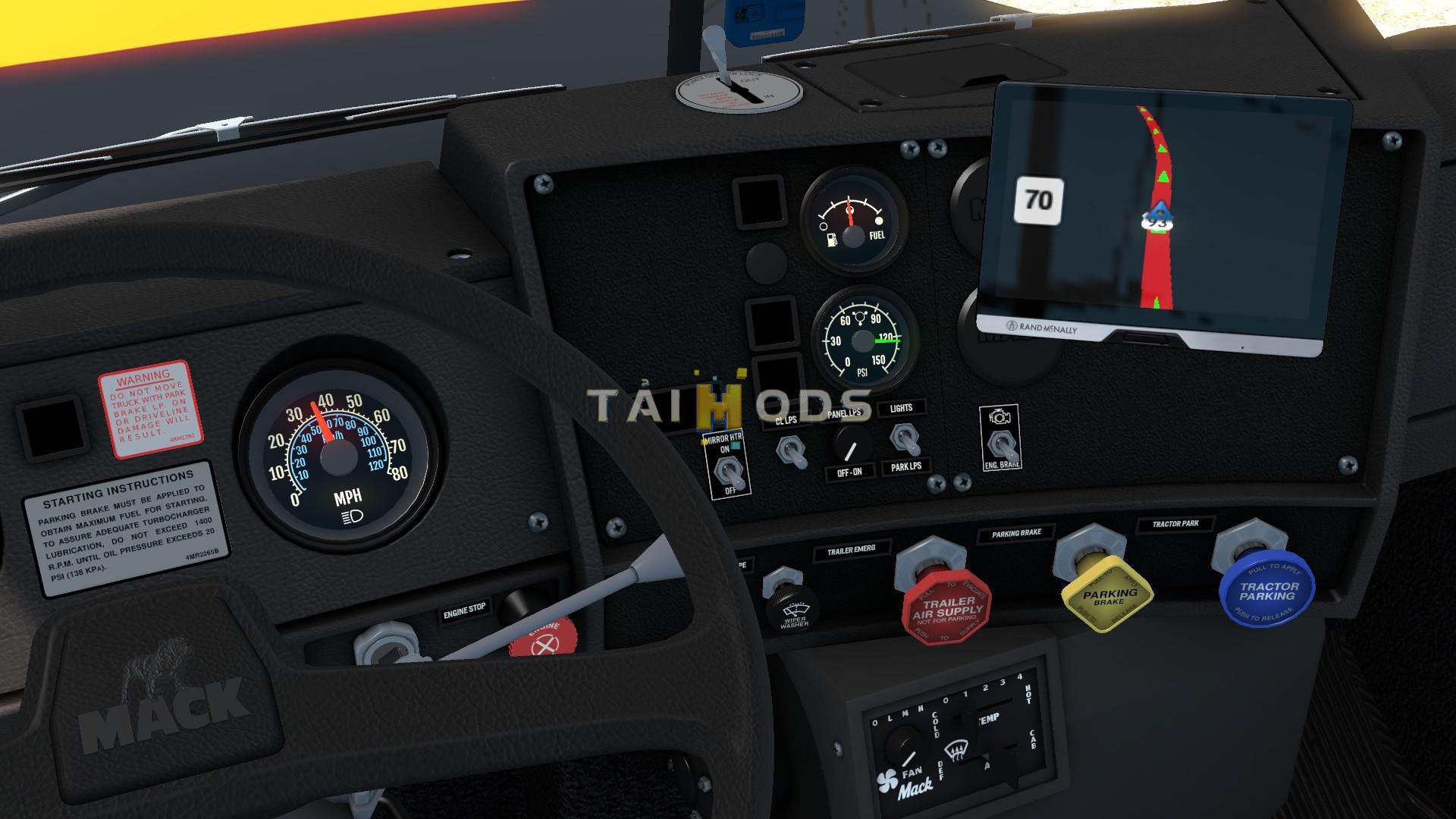 ETS2 - Mack R Series V1.4.1 (1.36.x)