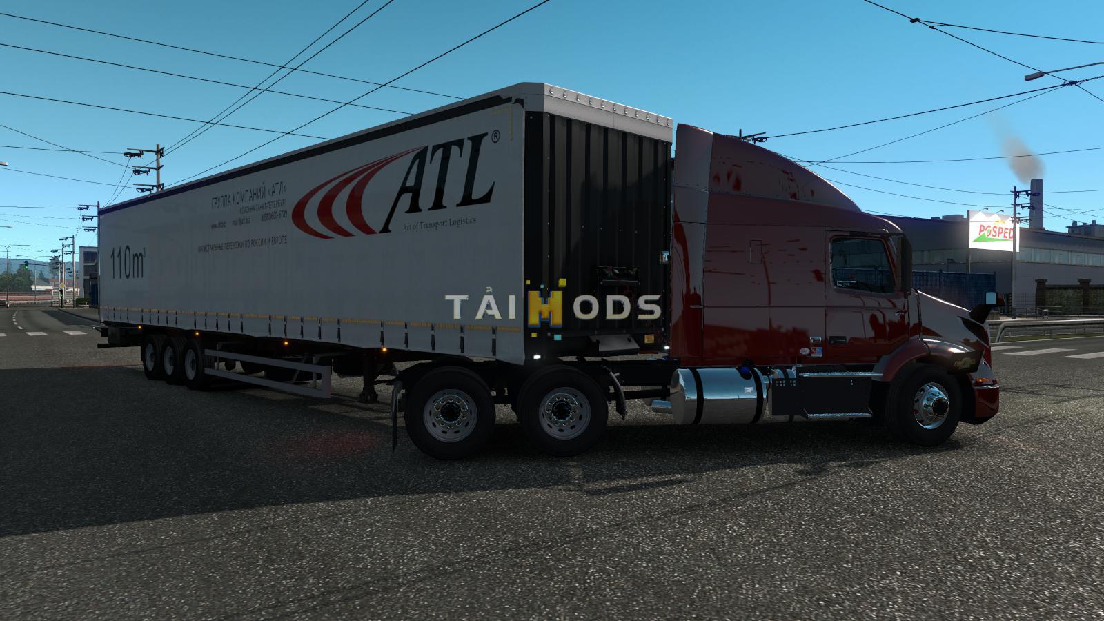 ETS2 - Volvo VNL / Volvo VNR Truck (1.36.x)