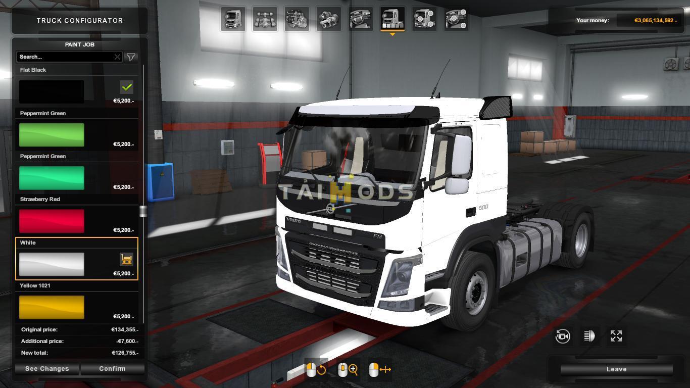 ETS2 - Volvo FM Fix V1.8 (1.35.X)
