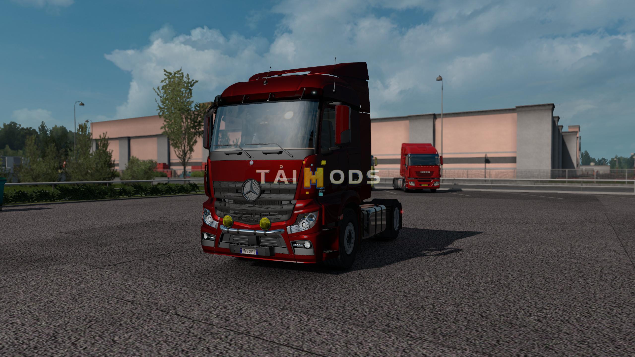 ETS2 - Mercedes-Benz Actros MP4 Fix V1.0 (1.35.X)
