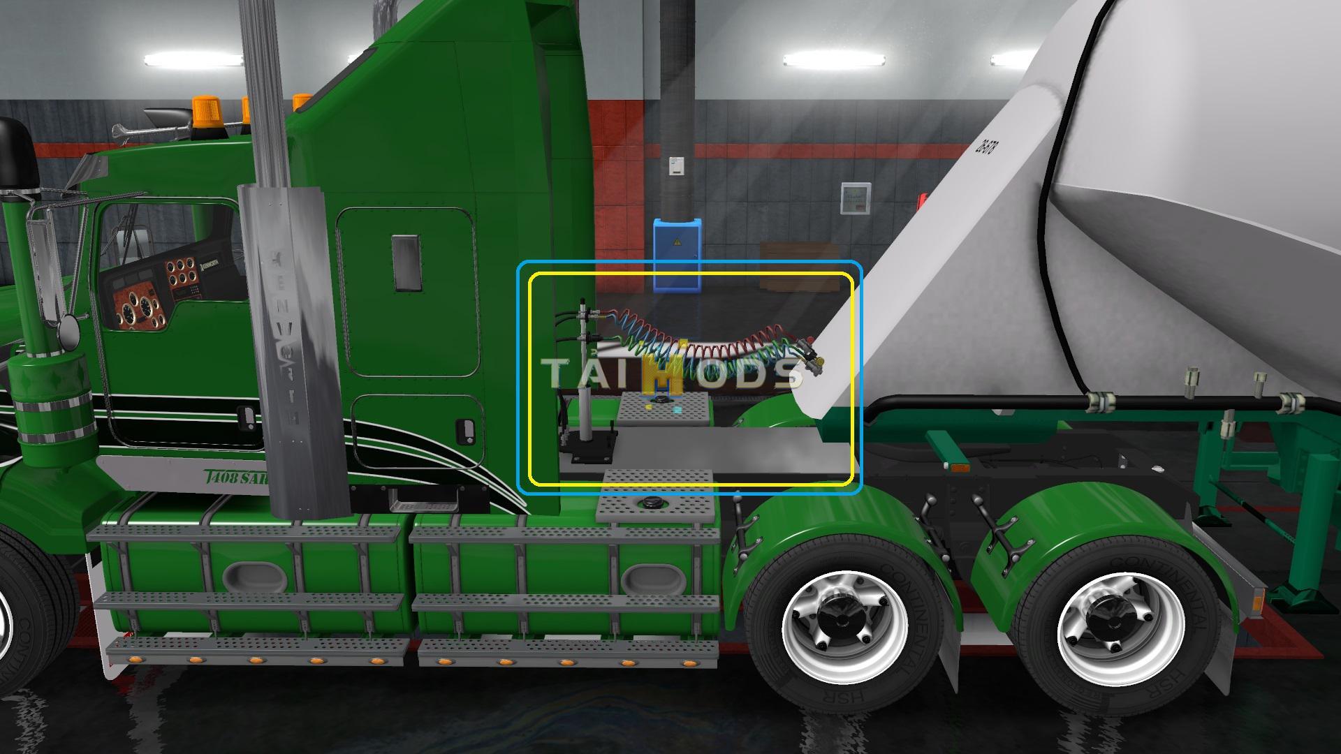 ETS2 - Kenworth T408 SAR V2.2 + DX11 (1.35.X)