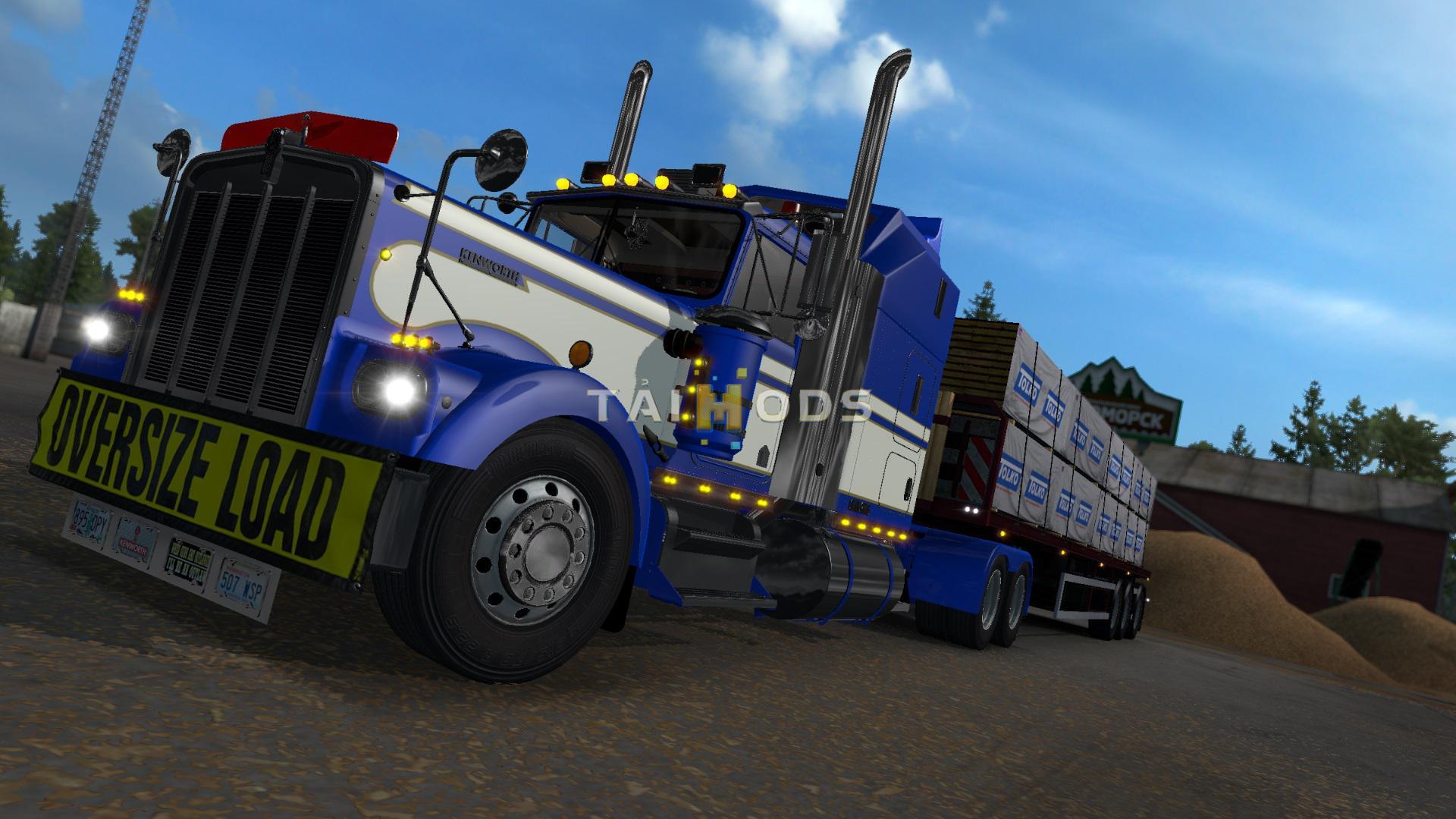 ETS2 - Kenworth W900A v4.1 Reworked (1.35.X)