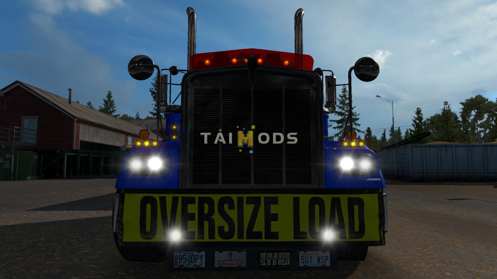 ETS2 - Kenworth W900A v4.1 Reworked (1.35.X)