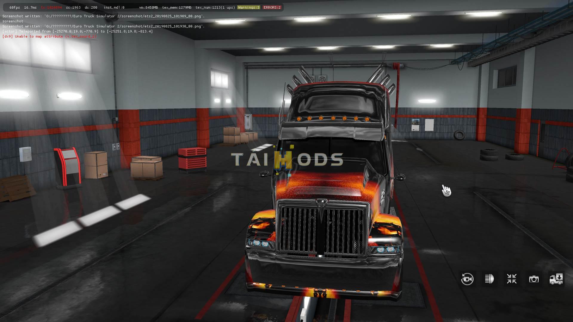 ETS2 - Western Star 5700 Optimus Prime Trasnsformers 4 (1.35.X)