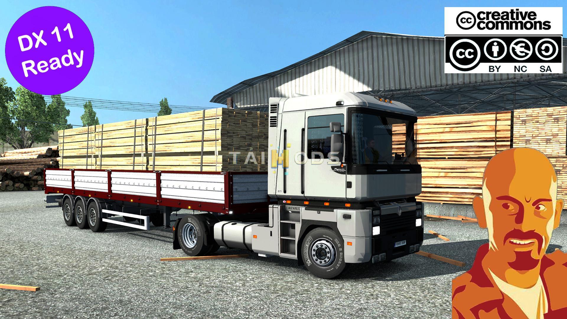 ETS2 - Renault Integral Truck + DX11 (1.35.X)