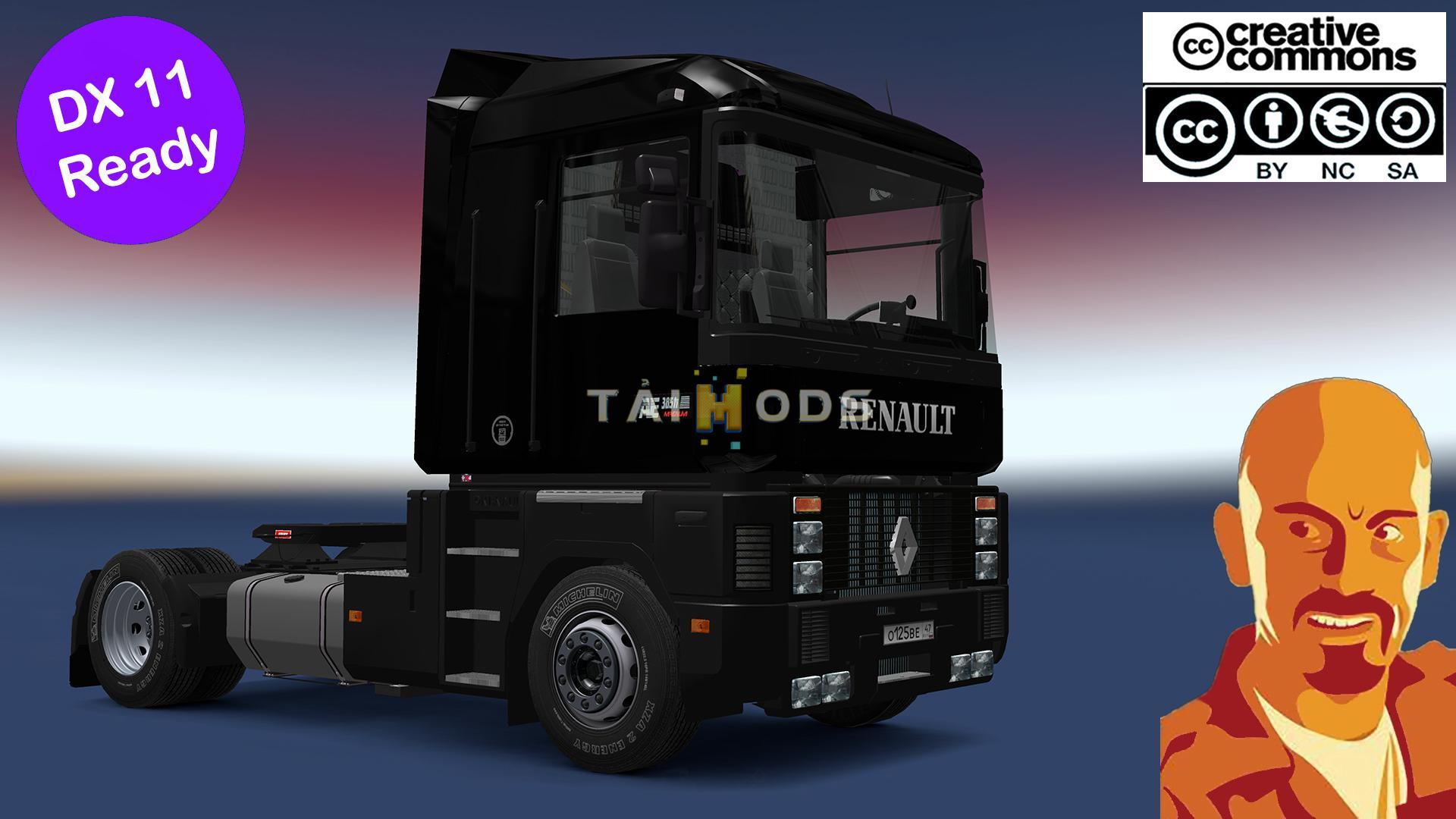 ETS2 - Renault AE Magnum Truck Mod (1.35.X)