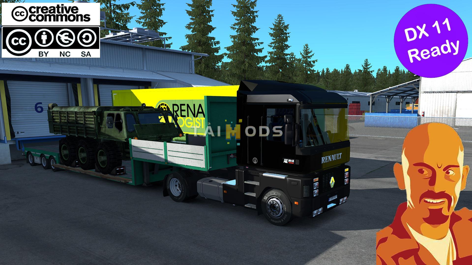 ETS2 - Renault AE Magnum Truck Mod (1.35.X)