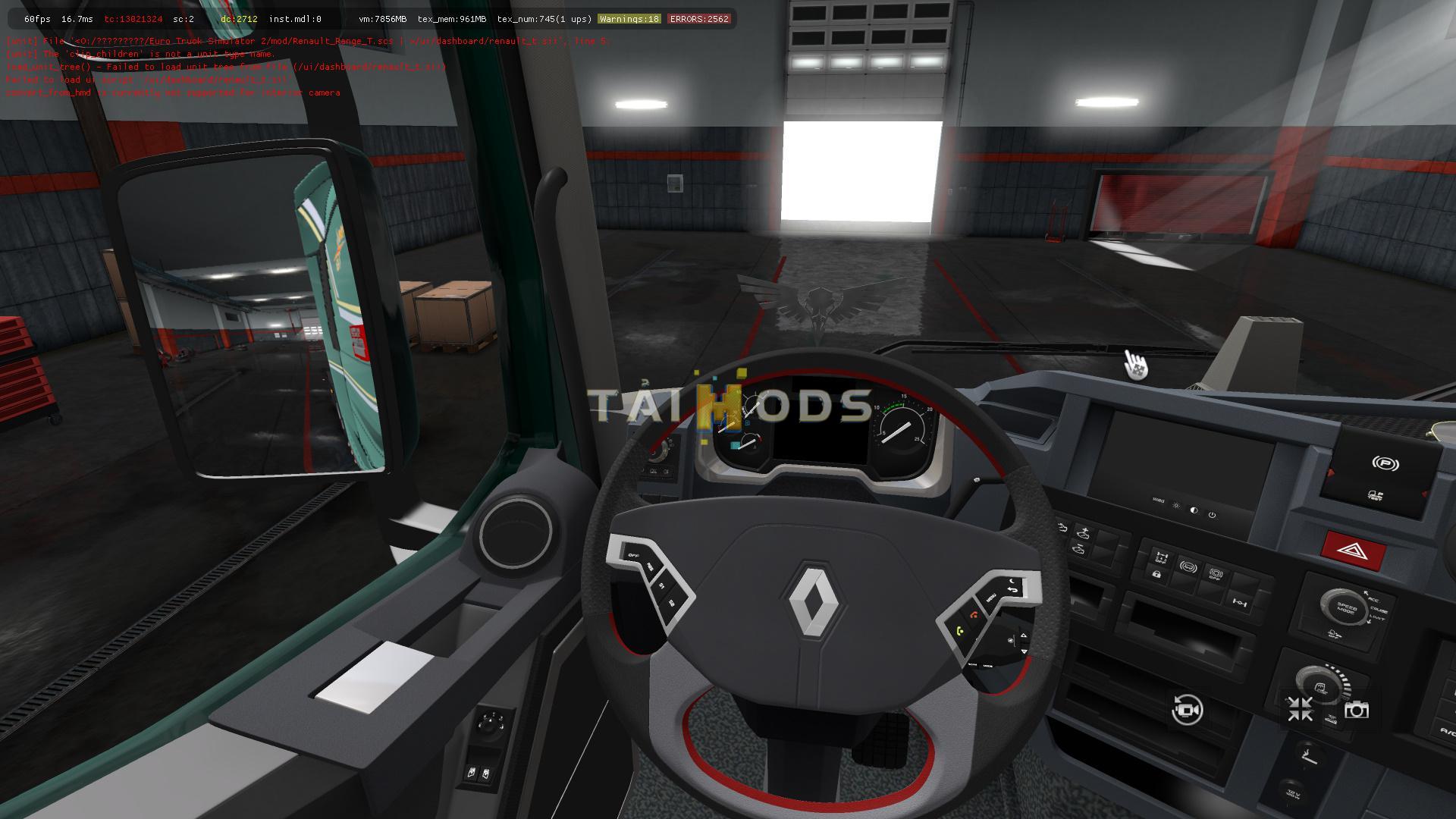 ETS2 - Renault Range T RTA v7.3 (1.35.X)
