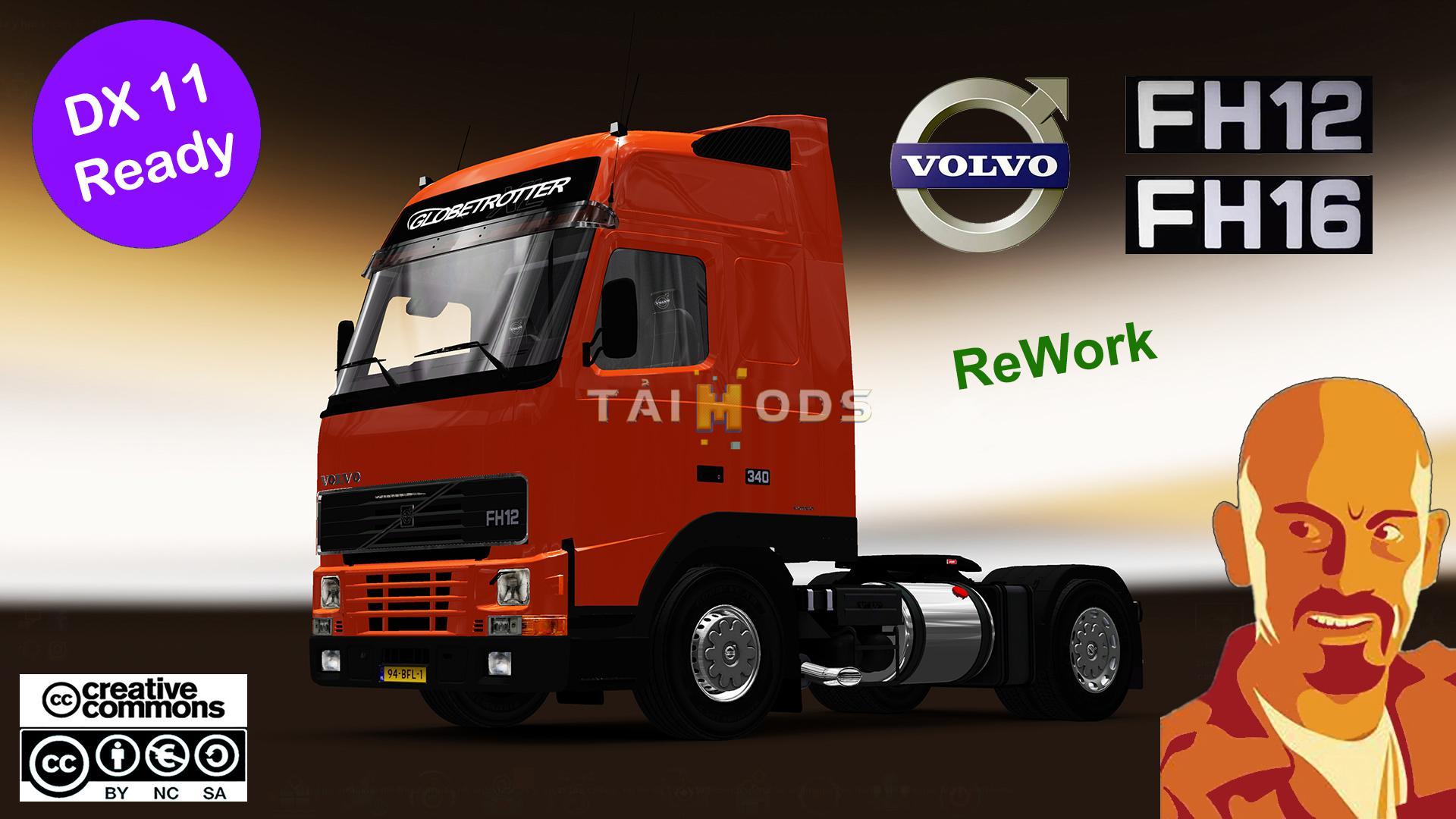 ETS2 - Volvo FH12 MK1 & DX11 ReWork (1.35.X)