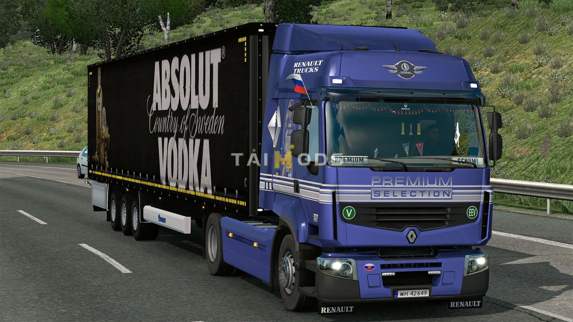 ETS2 - Renault Premium Truck V4.7 (1.35.X)