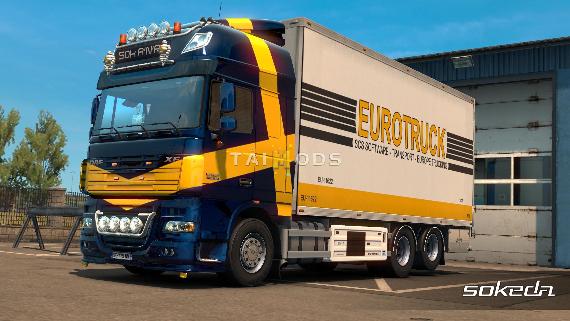 ETS2 - Daf XF 50Keda V4.3 (1.35.X)