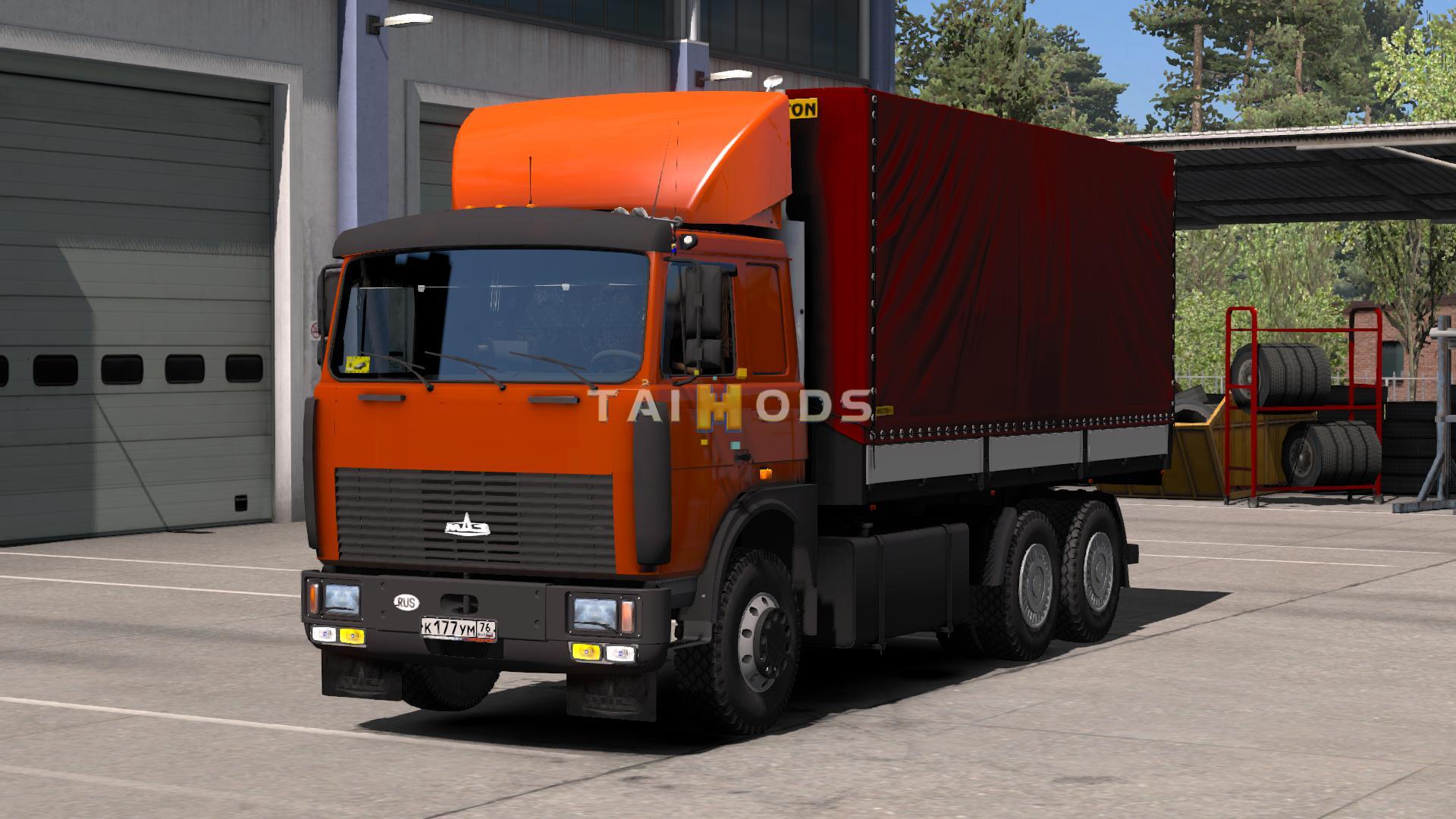 ETS2 - Maz 54323-08 BDF (1.35.X)