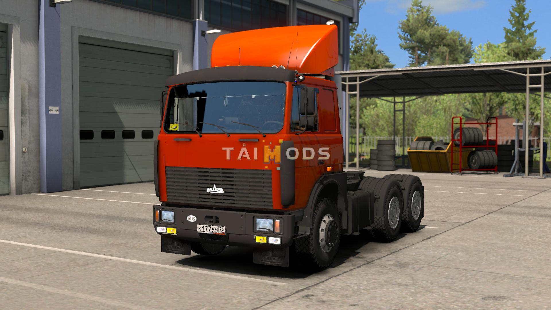 ETS2 - Maz 54323-08 BDF (1.35.X)