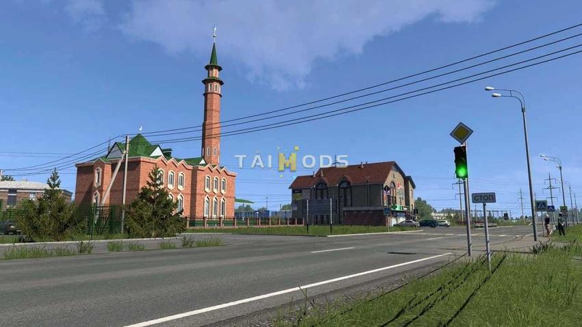 ETS2 - Sibir Map V2.11fv (1.57.x)