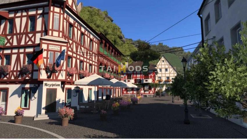 ETS2 - Rhineland Map V1.3 (1.56.x)