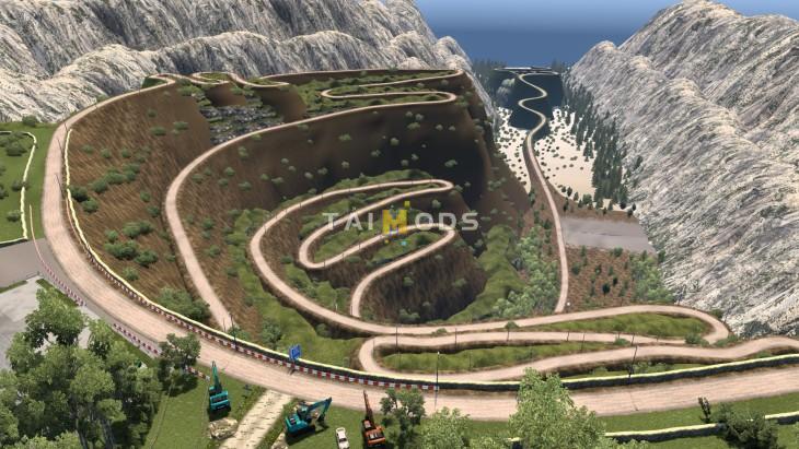 ETS2 - Rota Factor Map Dangerous Road V1.22 (1.56.x)