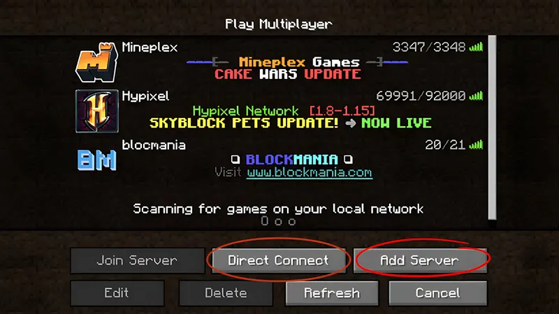 Cách chơi Minecraft với bạn bè trên máy chủ riêng tư