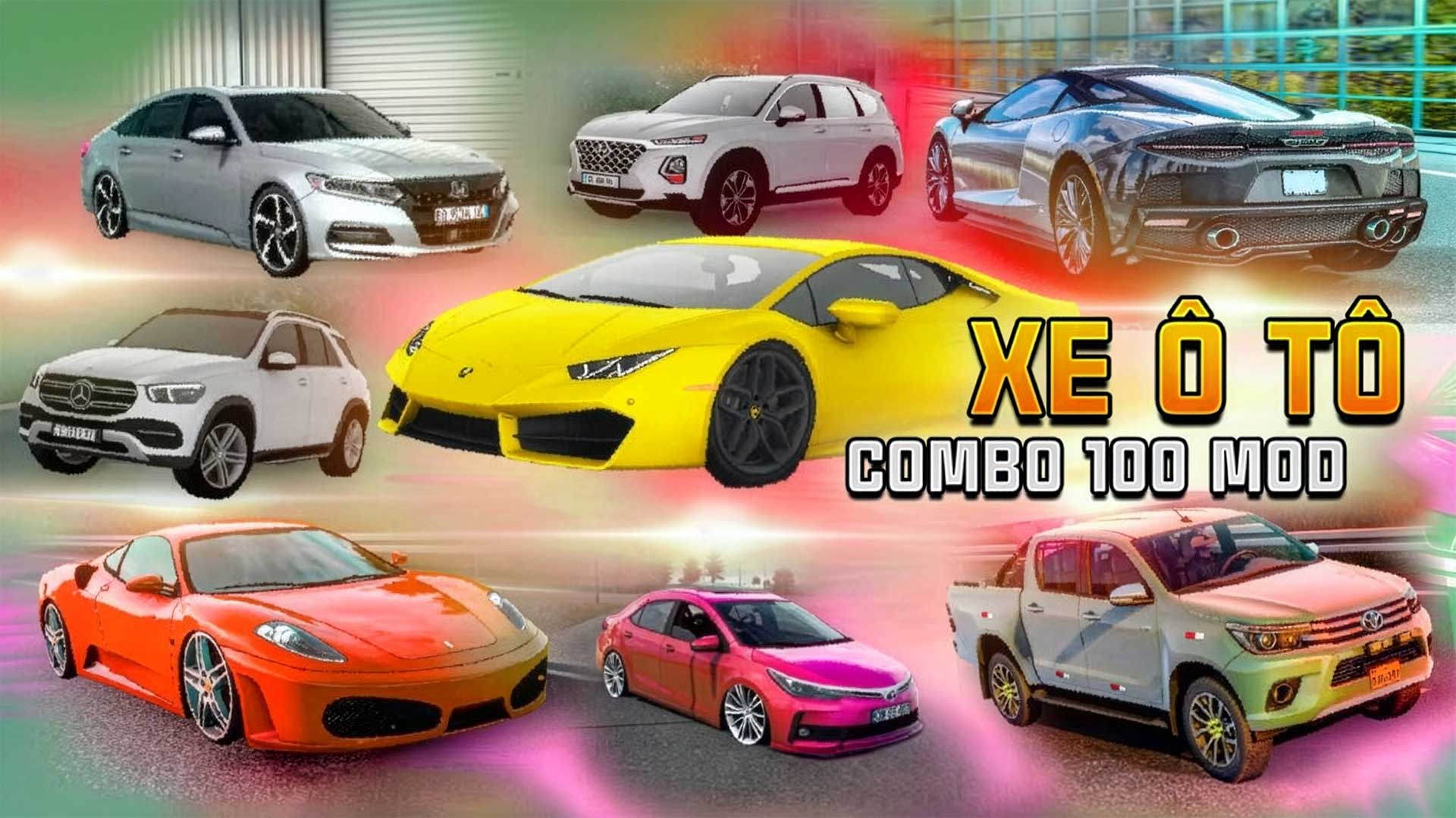 car MOD ETS2 - Bộ 500 Siêu Xe & Xe Ô Tô Con