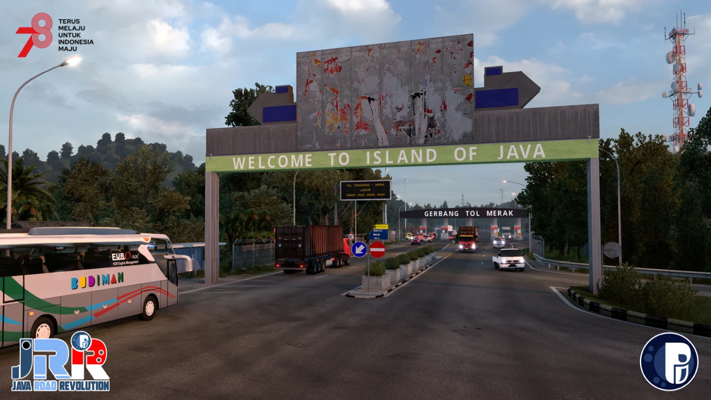 MOD ETS2 – Bản Đồ Java Road Revolution v0.70a for 1.49