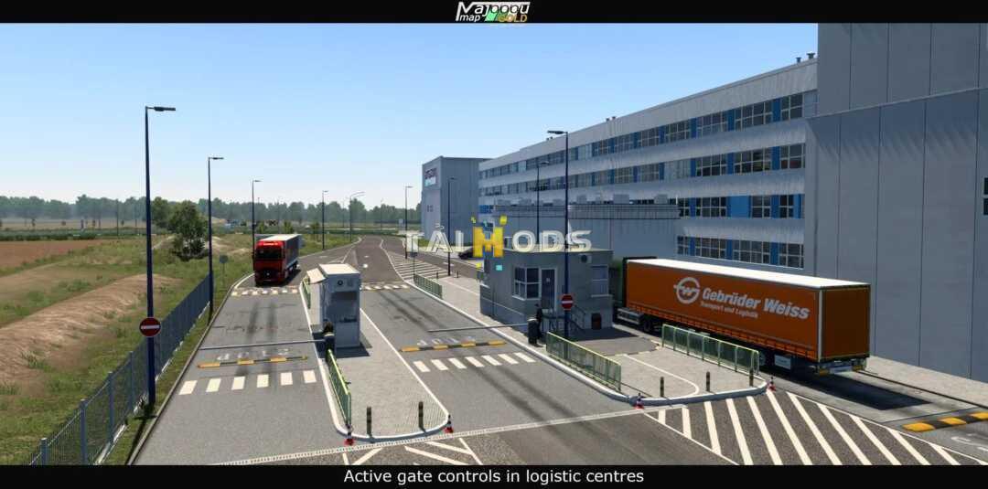 MOD ETS2 – Bản Đồ Majooou Map v2.6.5 [1.48.5]